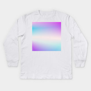 multicolored gradient Kids Long Sleeve T-Shirt